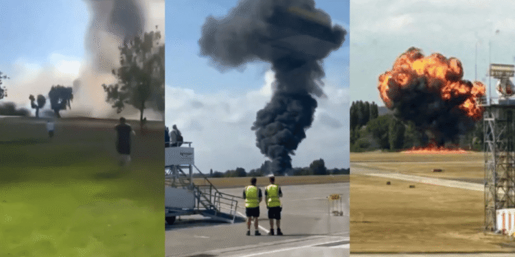 Tragedy at Southend Airport: Passenger Plane Crashes in Fiery Disaster Shortly After Takeoff
