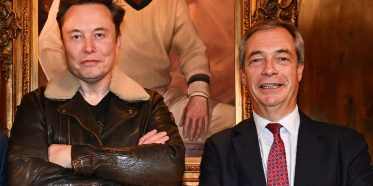 Elon Musk Sparks New Controversy by Backing Tommy Robinson Amid Farage Feud