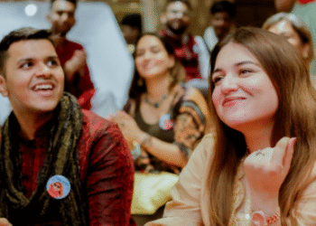 Gen Z Embraces the Big, Bold ‘Fake’ Indian Wedding Party Trend