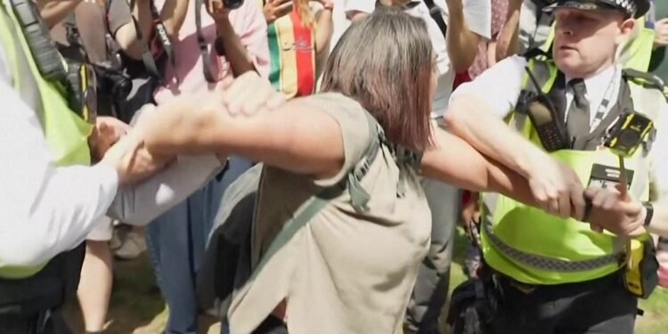 Mass Arrests at London Protest Draw Amnesty International Criticism