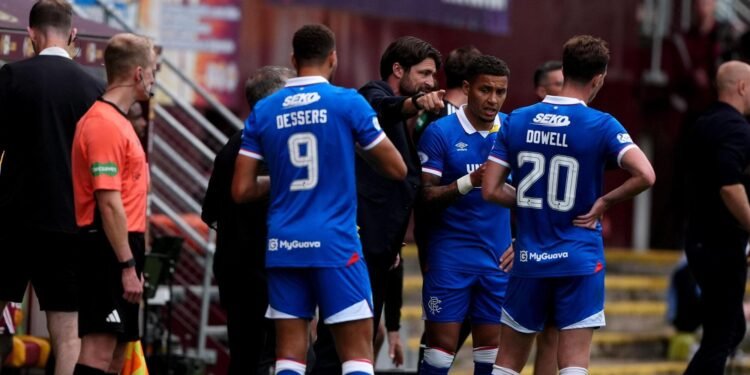 Rangers Boss Russell Martin Launches Blistering Critique After Disappointing Draw with Motherwell