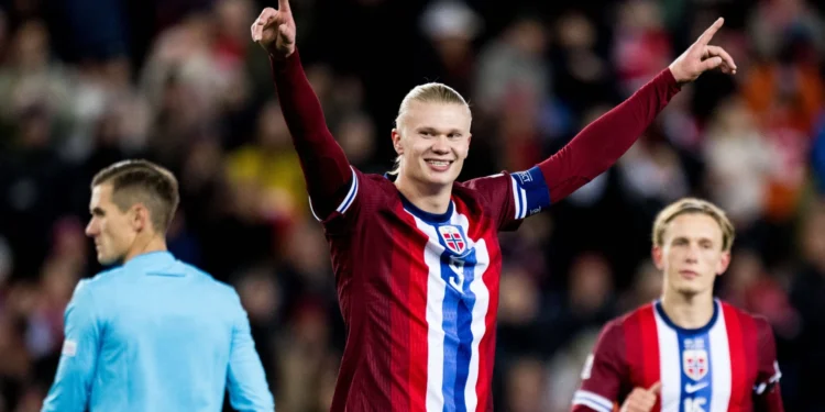 Haaland Hits Five as Norway Crush Moldova 11-1 in World Cup Qualifier