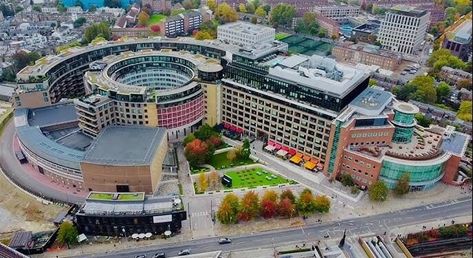 Blaze Engulfs BBC’s Former Headquarters in West London