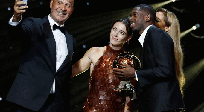Dembélé and Bonmatí Shine as Ballon d’Or Winners in Glittering Paris Ceremony