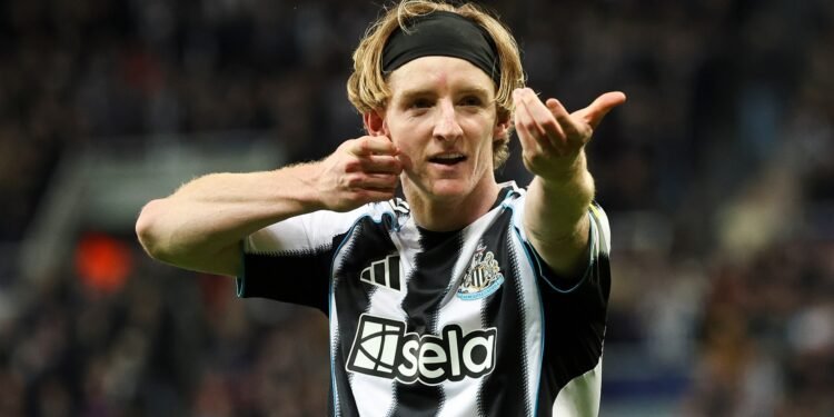 Barnes Inspires Newcastle to Champions League Triumph Over Benfica