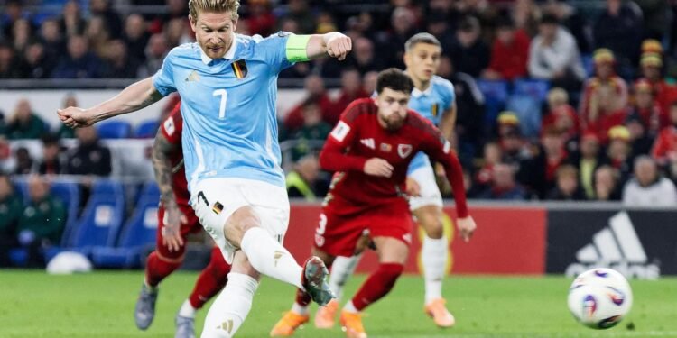 De Bruyne Brace Crushes Wales’ World Cup Qualification Hopes