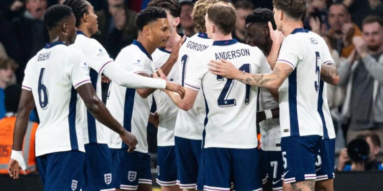 England Thrash Wales as Rogers, Watkins and Saka Shine Bright