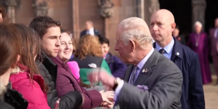 King Charles Heckled Over Prince Andrew-Epstein Links