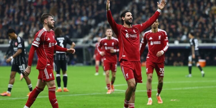Salah & Gravenberch Lead Liverpool to Win Against Villa
