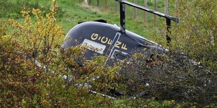 Man Dies, Three Injured in Doncaster Helicopter Crash