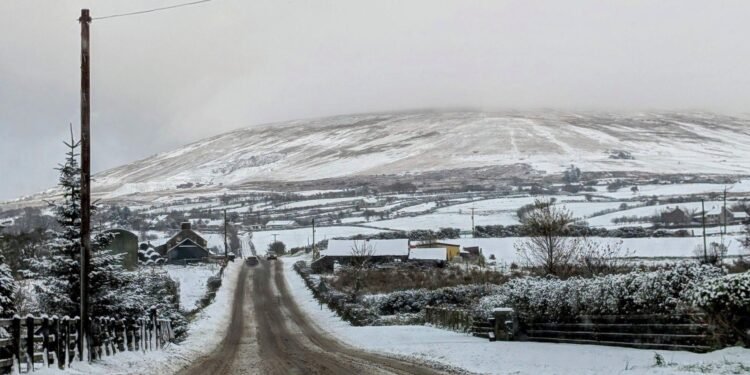 Commuters warned as yellow snow and ice alert hits Northern Ireland