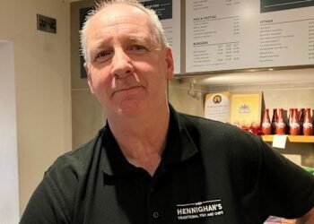 Machynlleth High Street Left Without Christmas Lights