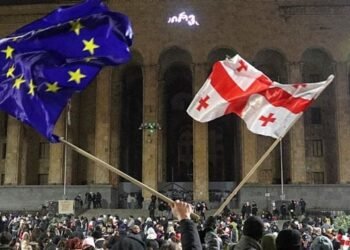 Georgians Defy Government Crackdown After Year of Protests