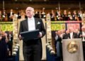 Higgs Donates Nobel Medal to His Beloved University
