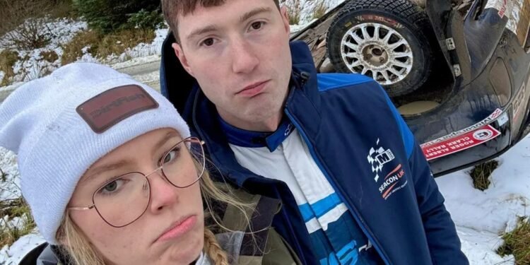 Hollie McRae Crashes in Debut Rally but Unhurt