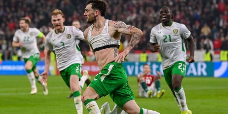 Troy Parrott Hat-Trick Seals Republic of Ireland World Cup Play-Off Spot