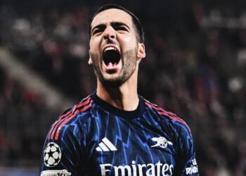 Merino Shines as Arsenal Beat Slavia 3-0 Without Gyokeres