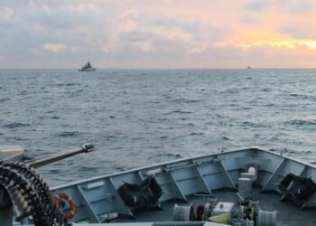 Royal Navy Shadows Russian Warships Entering the Channel