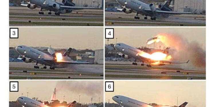 UPS Plane Engine Detaches Before Deadly Crash