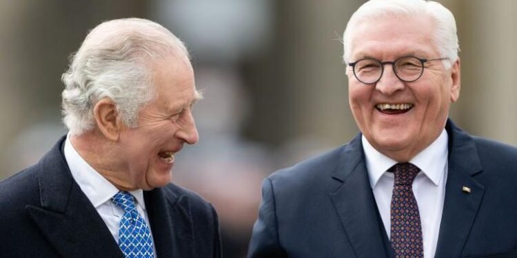 King Charles decries ‘Russian aggression’ in pledge on defending Europe