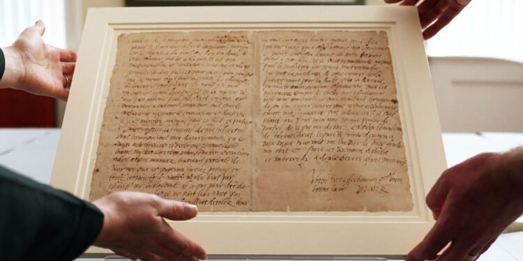 Mary, Queen of Scots’ Final Letter to Be Exhibited After Nearly Ten Years