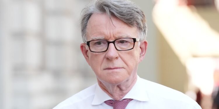 Mandelson resignation
