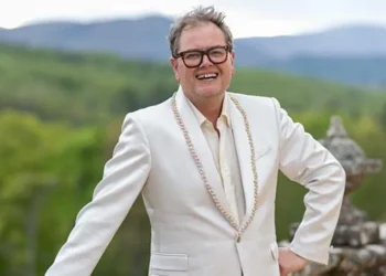 Alan Carr bought a castle
