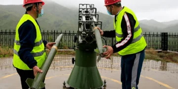 China cloud seeding fixation weather modification