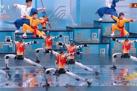 China humanoid robots Lunar New Year