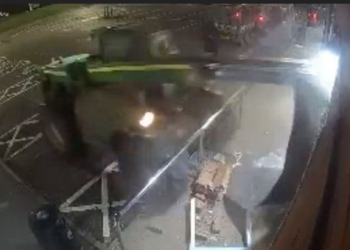 Co-op cherry picker ram-raid