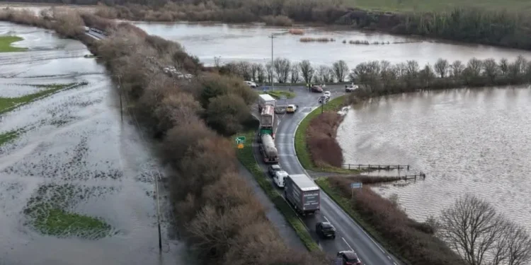 Groundwater flooding Dorset historical highs