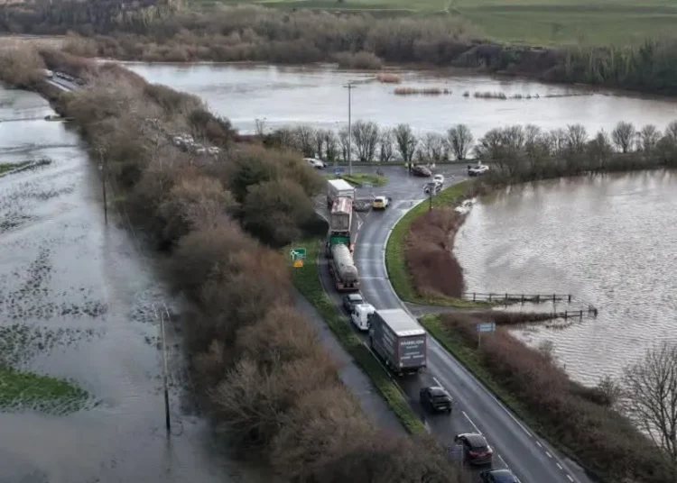 Groundwater flooding Dorset historical highs