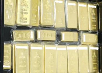 Japanese city gold bars donation water system