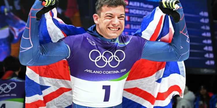 Matt Weston skeleton gold