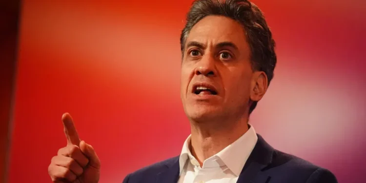 Miliband data centre climate impact