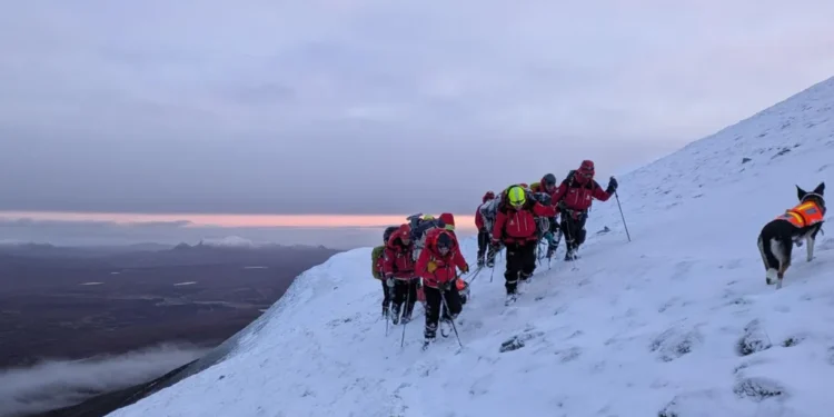 Mountain rescue satisfaction