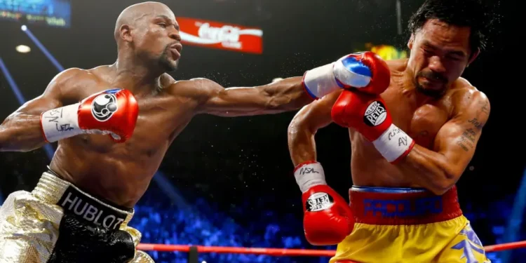 Pacquiao and Mayweather professional rematch