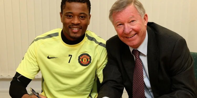 Patrice Evra youth football