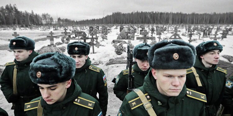 Russian soldiers shot refusing orders