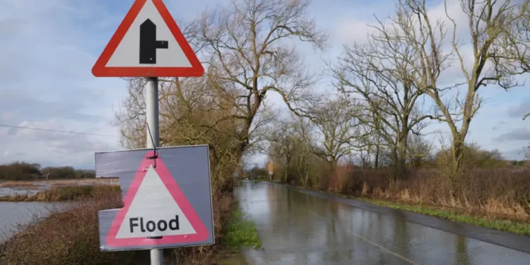 UK winter rainfall 2026