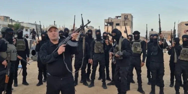 US Gaza police gangs plan