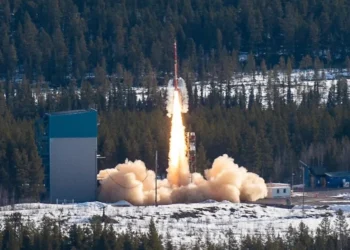 Arctic orbital space race