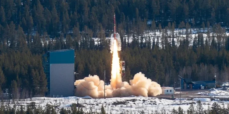 Arctic orbital space race