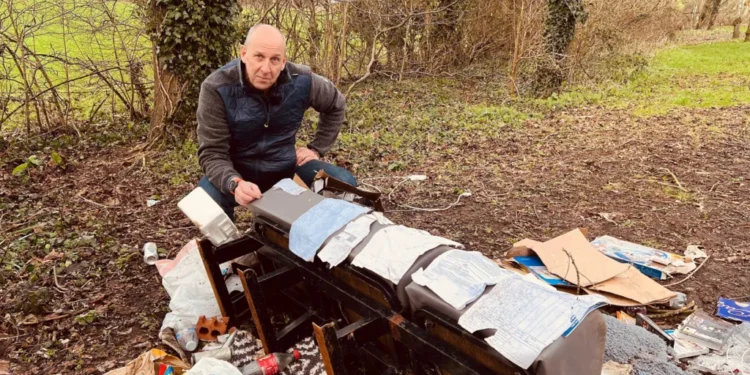 rubbish investigators search fly‑tips clues