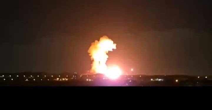 US Bunker Buster Strike Isfahan Iran Ammo Depot 2026 Epic Fury