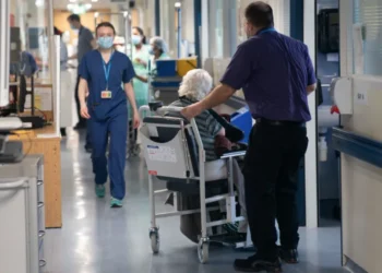 A&E corridor care 50,000 waits