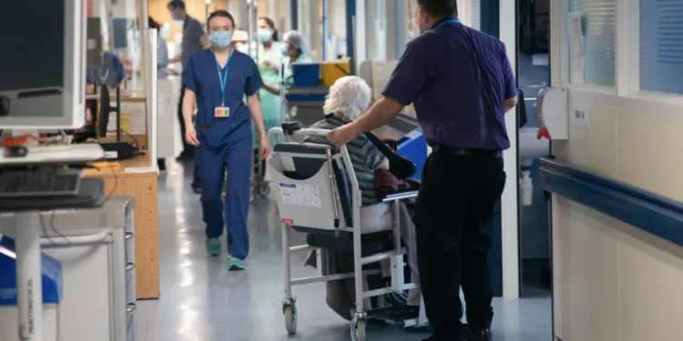 A&E corridor care 50,000 waits