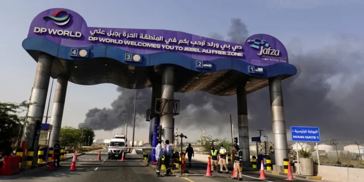 Dubai under attack Iran strikes