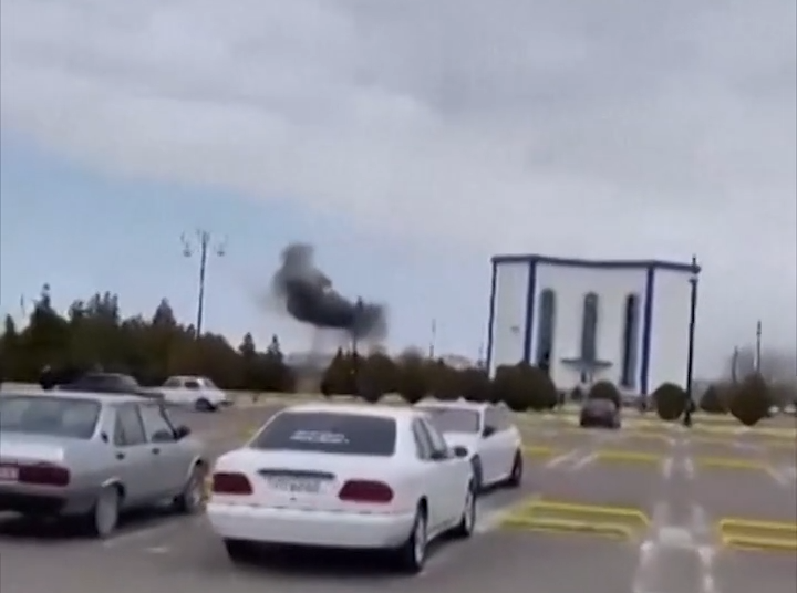 Iranian drones strike Azerbaijan airport