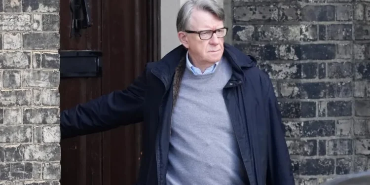 Mandelson phone messages requested in UK files release case